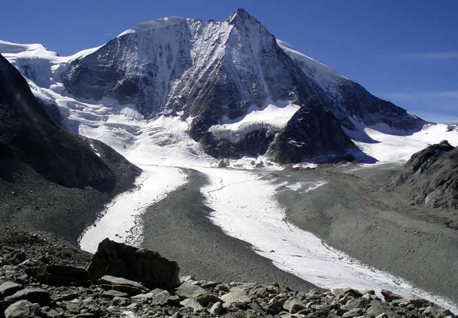 Vista del Mont-Blanc el pasado mes de septiembre.