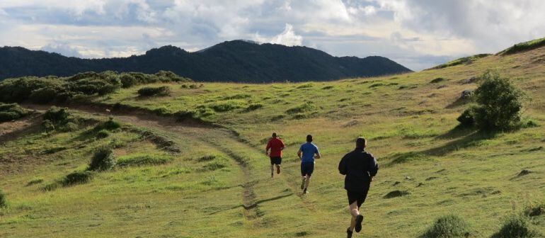 Participantes de la &quot;II Liga Montaña Palentina de Carreras por Montaña”