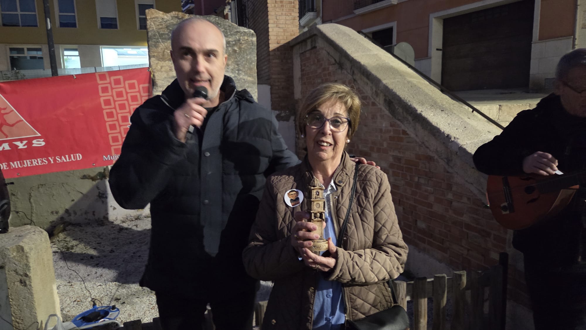 Momento del encuentro de marzo