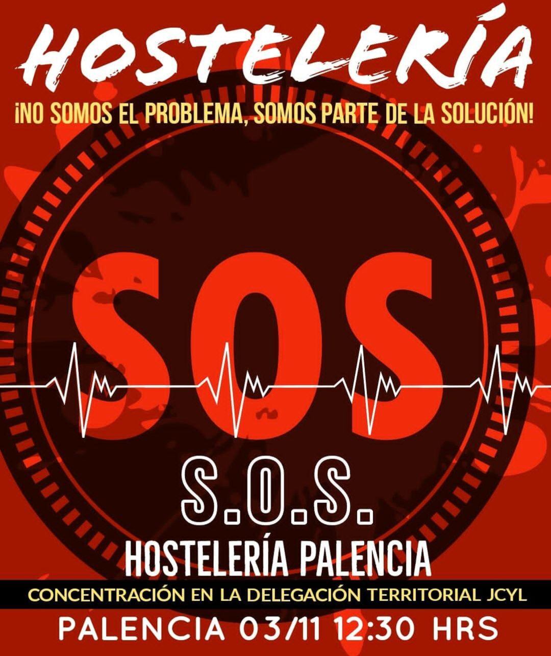 Los hosteleros de Palencia saldrán a la calle