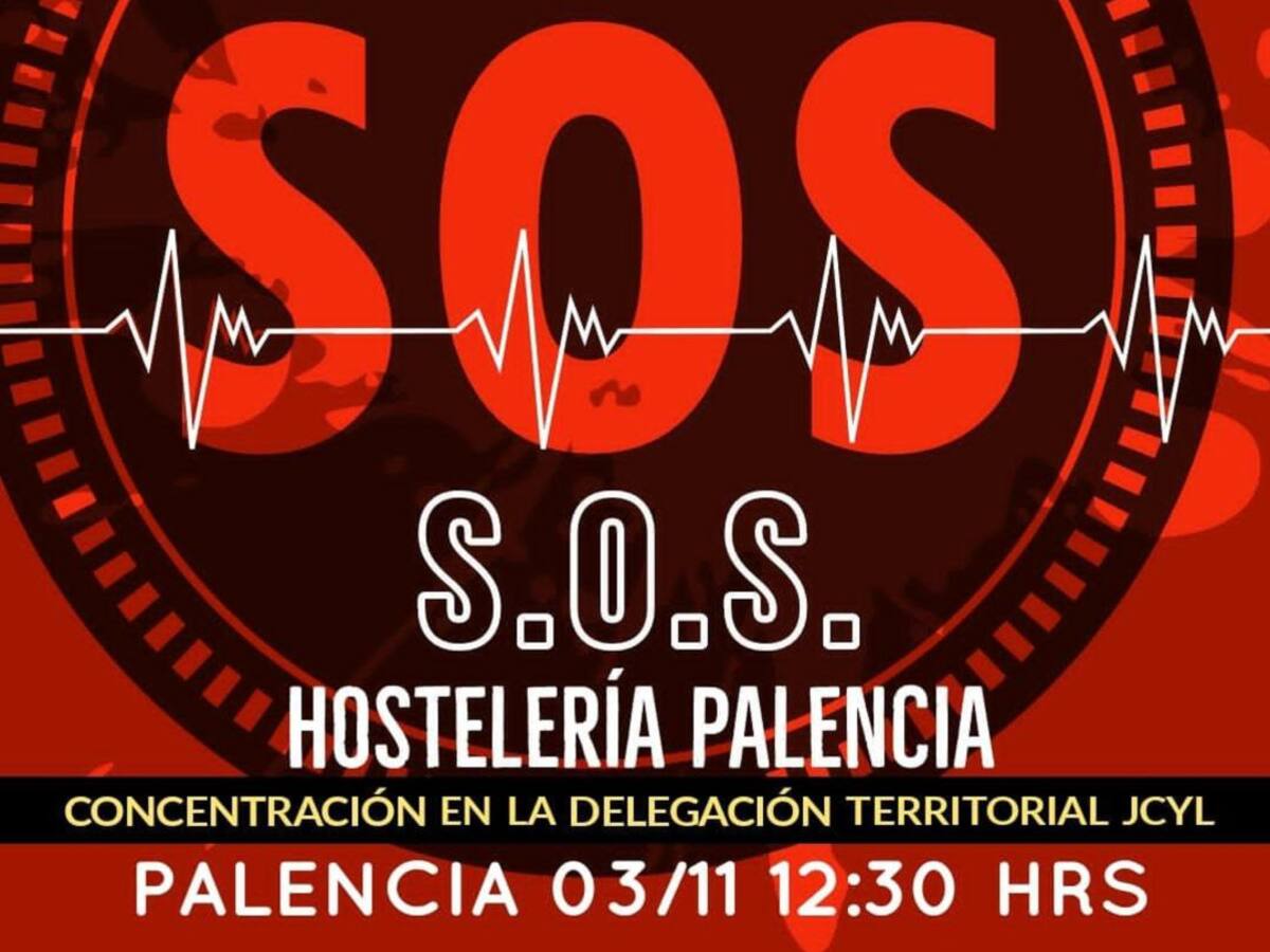 La hostelería de Palencia recaba apoyos para su manifestación del martes