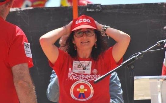 Consuelo Navarro, secretaria general de CC.00 en L'Alacantí y Les Marines