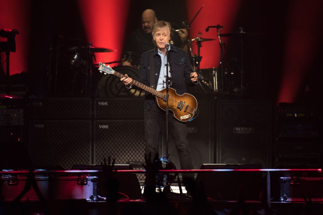 Paul McCartney durante un concierto en el O2 Arena de Londres.