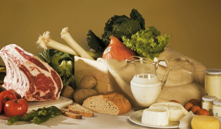 Muestra de productos de Cantabria.