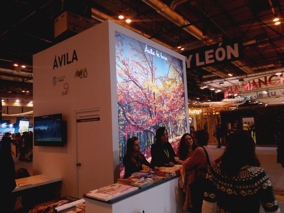 Espacio promocional de la Diputación de Ávila en Fitur