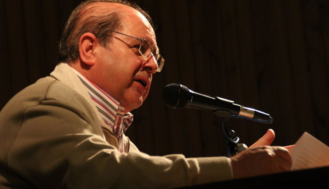 Rafael Valera Espinosa, durante una de sus intervenciones.