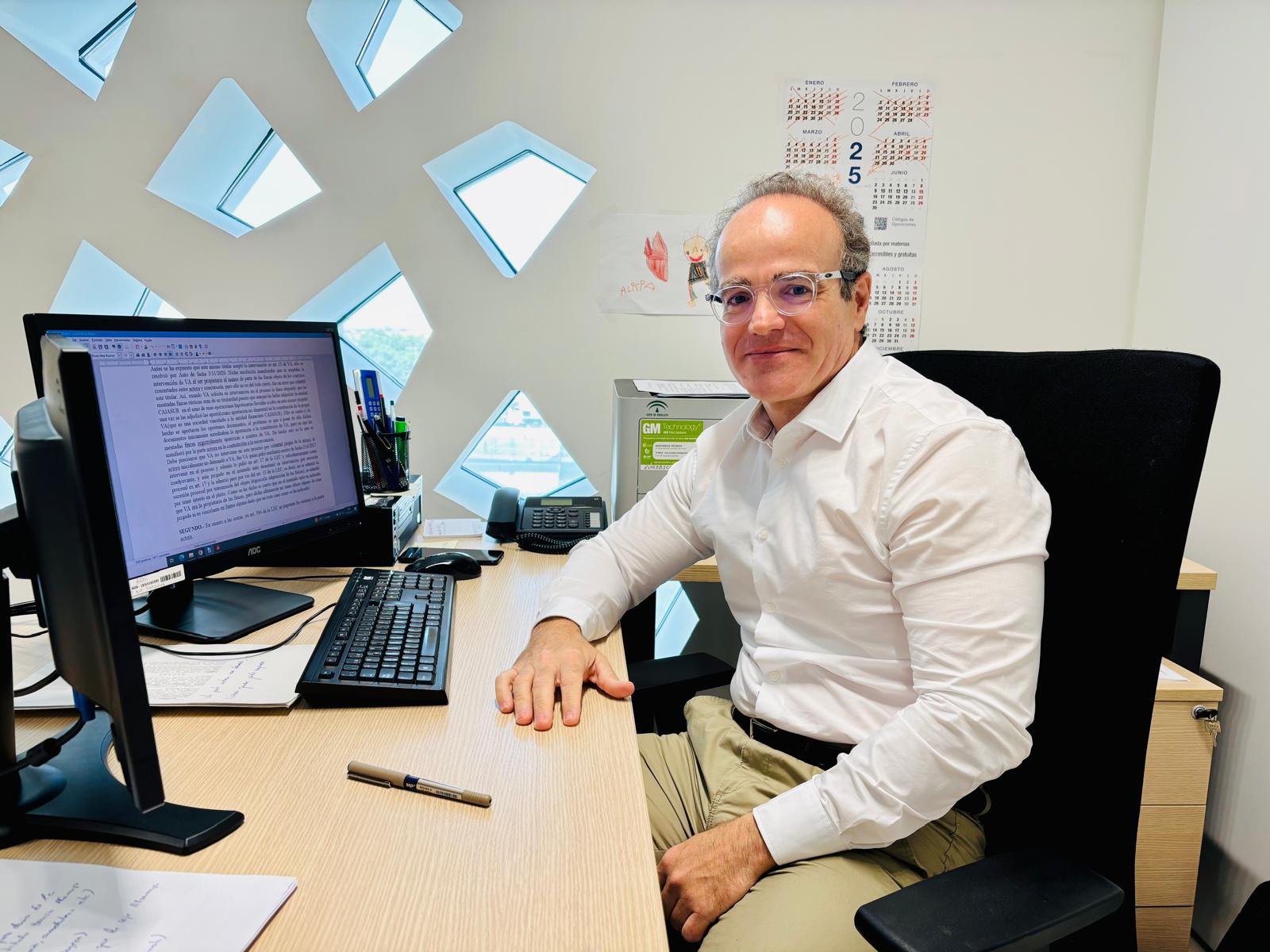 Antonio Fuentes Bujalance, magistrado del juzgado de lo Mercantil de Córdoba