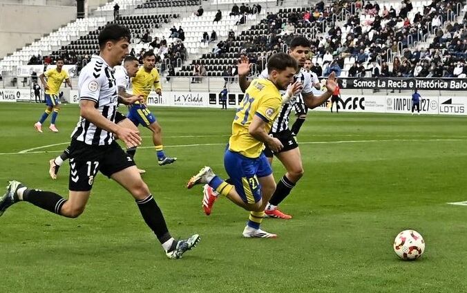 Un lance del partido