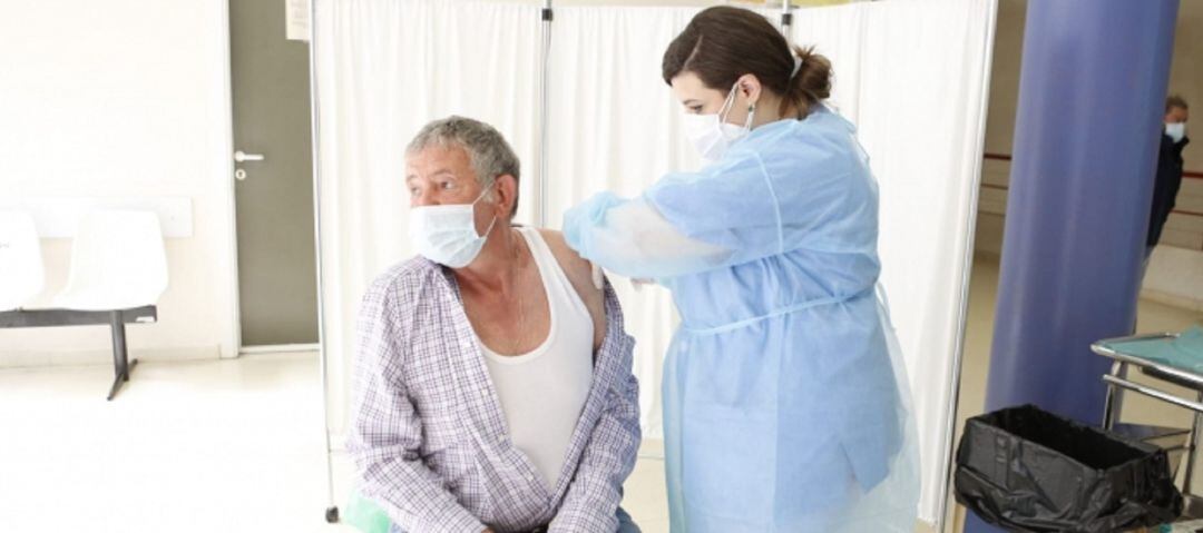 Vacunación contra la covid en Aragón