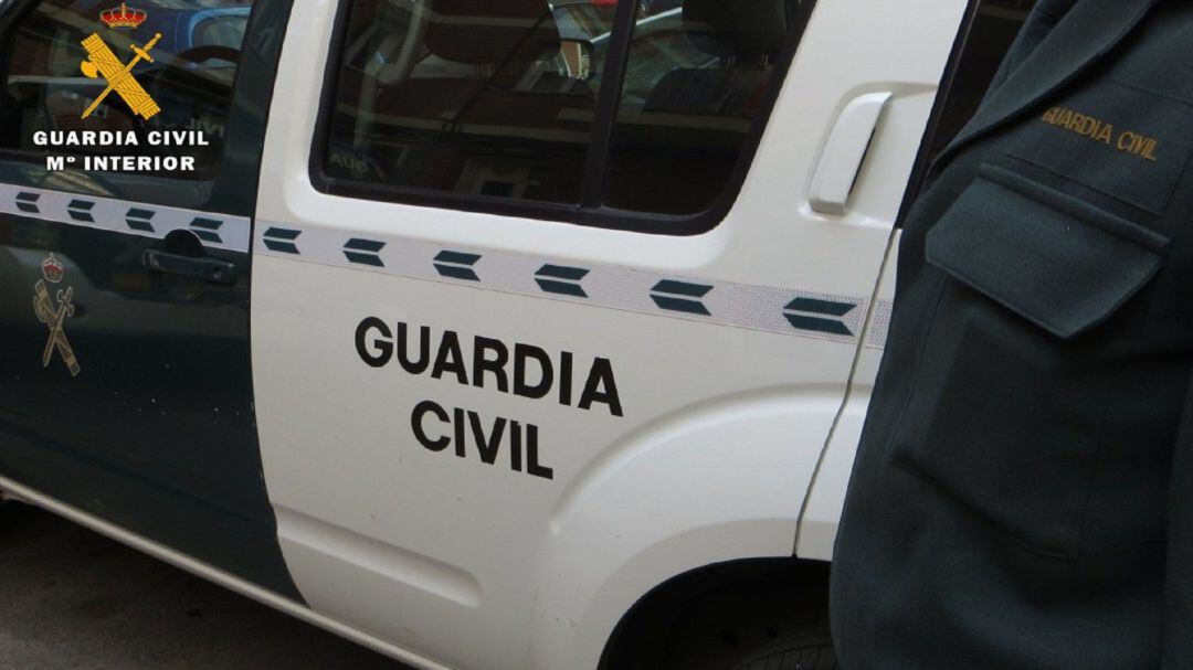 Un vehículo de Guardia Civil.