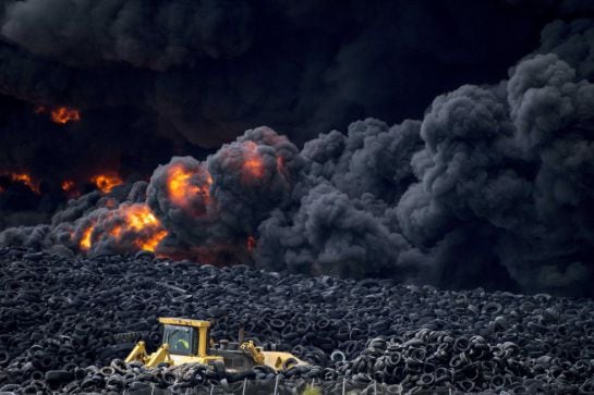 FOTOGALERÍA | Las imágenes del espectacular incendio