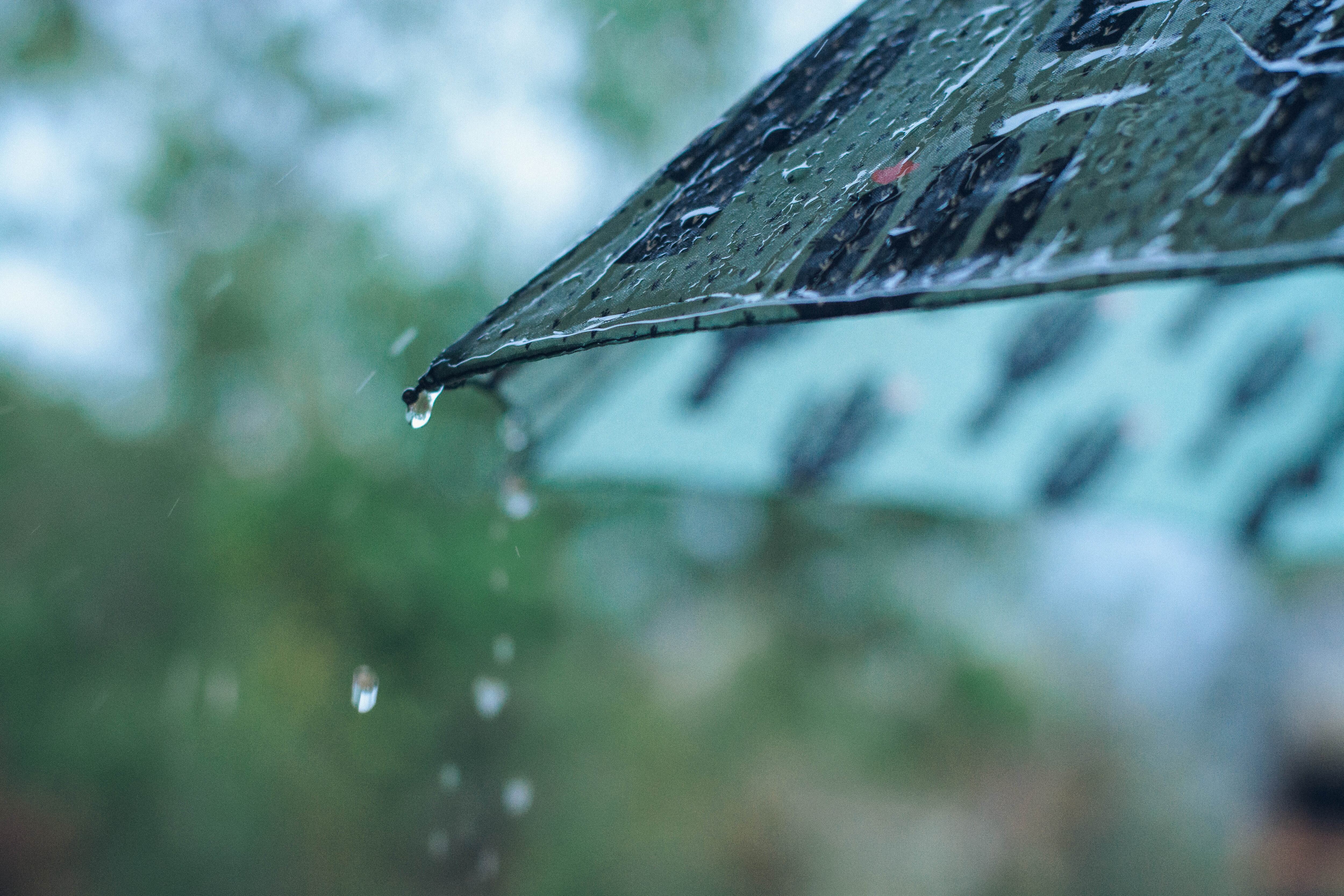 Rain on the roof, bad weather