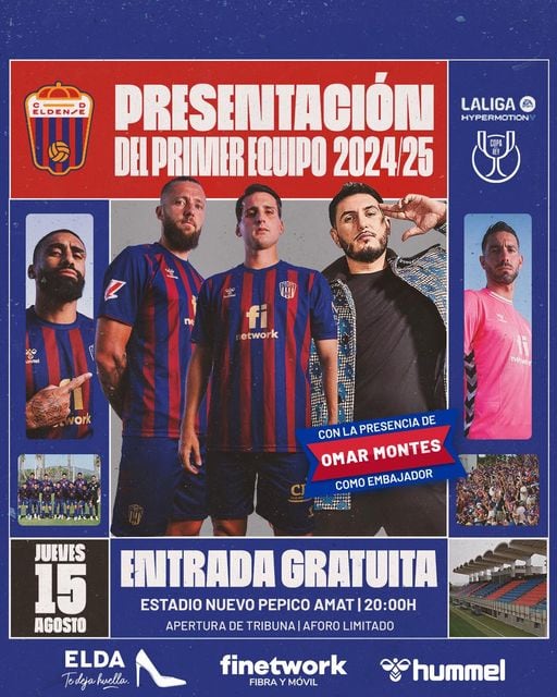 El Eldense presenta a su primera plantilla antes del inicio liguero