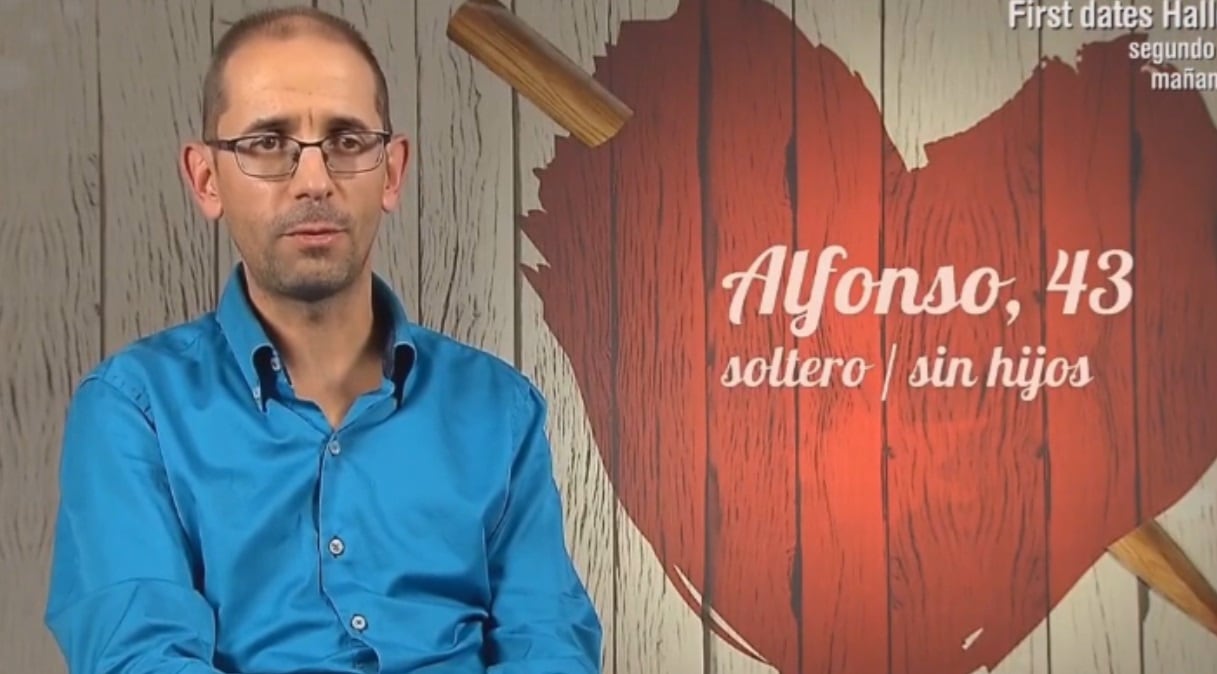 Alfonso Ros, en First Dates / Cuatro