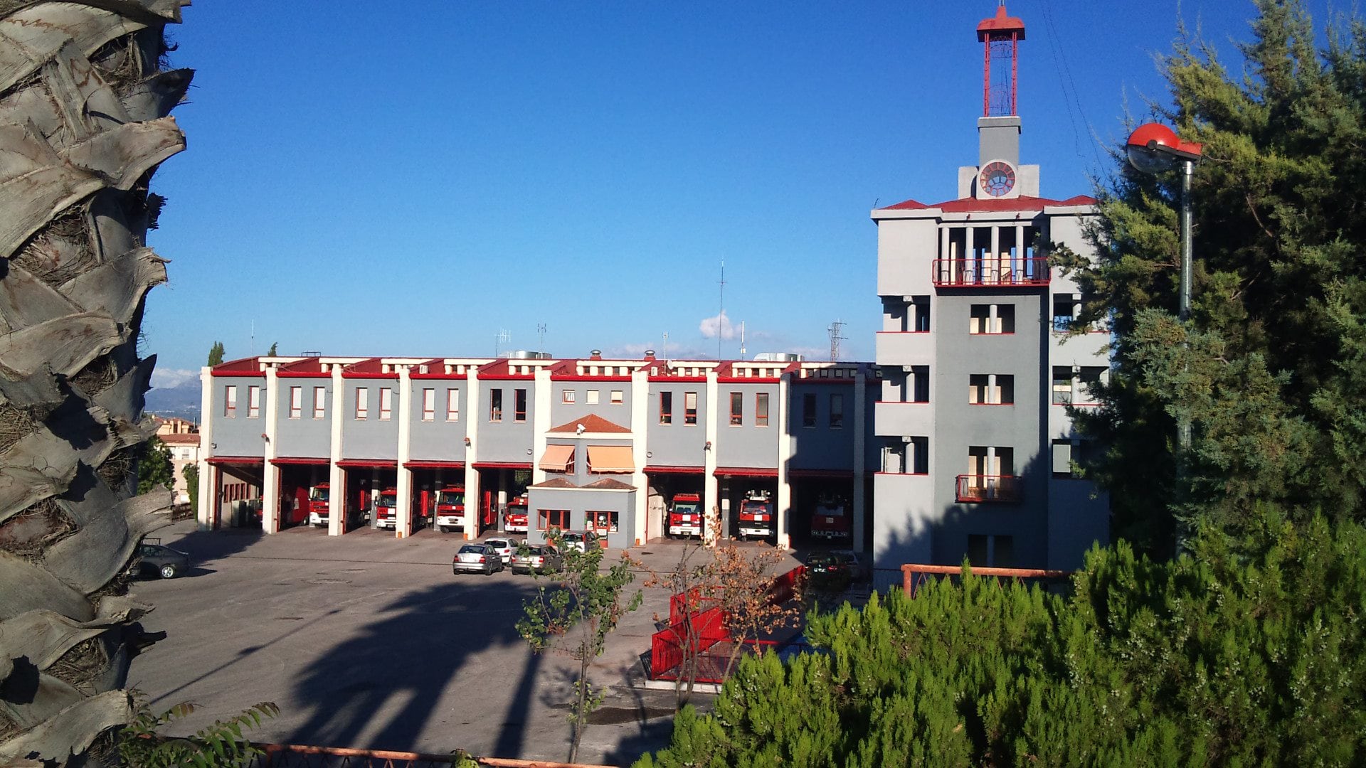 Parque de bomberos de Jaén capital.