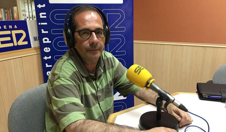 El alcalde de Pinto en los estudios de SER Madrid Sur