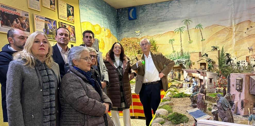 Visita institucional al Belén de Lagunarrota