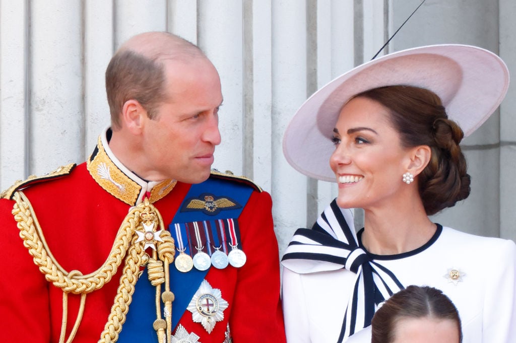 El príncipe William y Kate Middleton en la reaparición pública de la princesa tras anunciar que padecía cáncer.