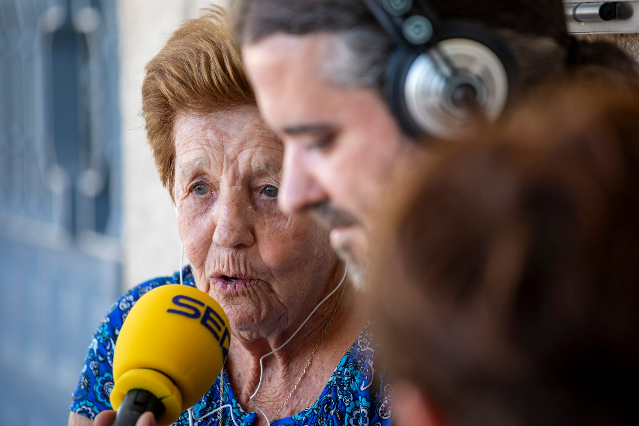 Benita, de 91 años, hija de un represaliado por el franquismo