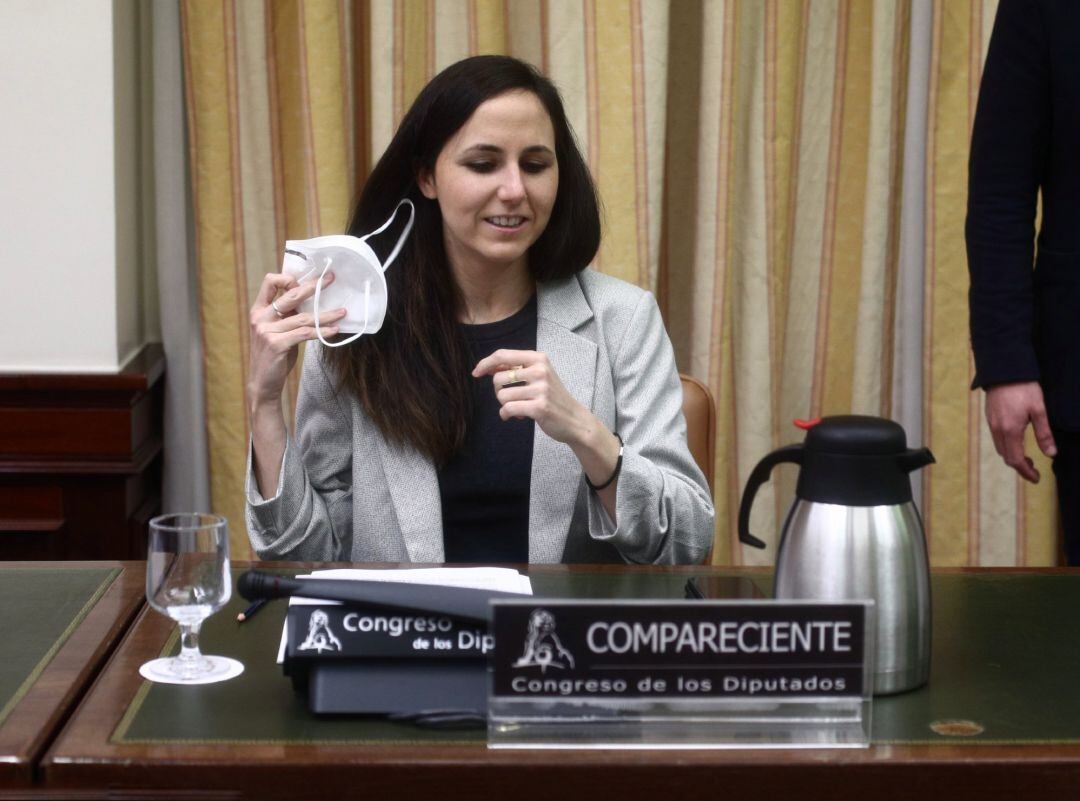 Ione Belarra,en el Congreso