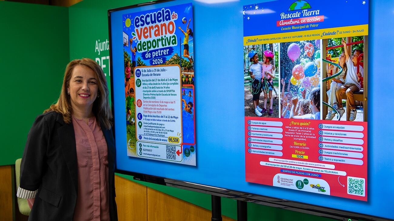Patricia Martínez, concejala de Deportes de Petrer