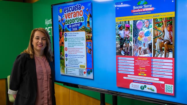 Patricia Martínez, concejala de Deportes de Petrer