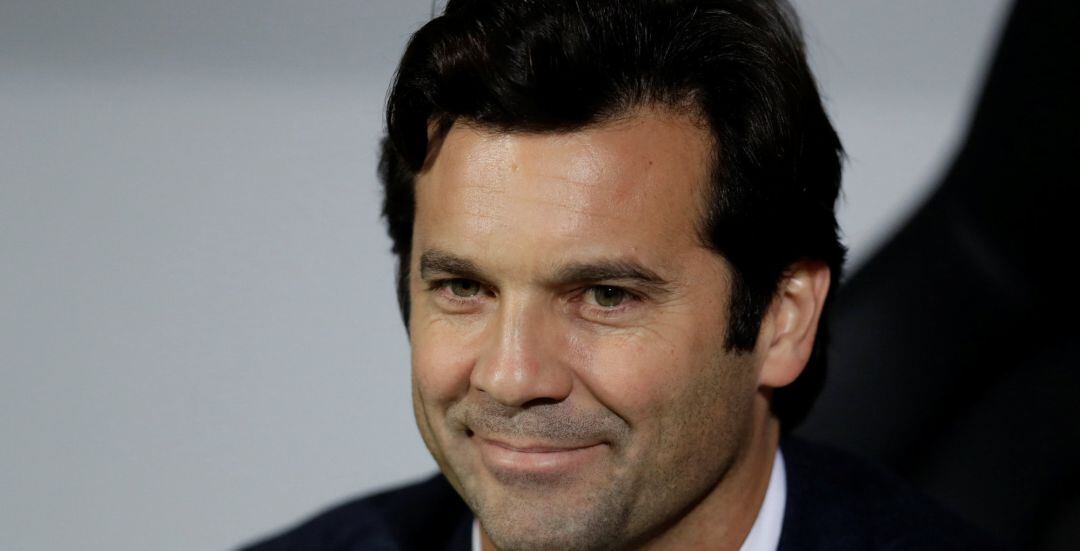 Santiago Hernán Solari, durante un partido del Real Madrid