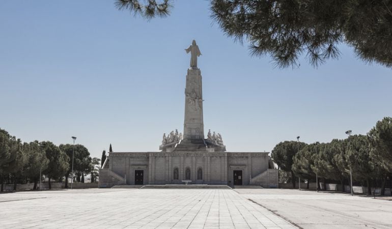 Imagen del Cerro de Los Ángeles. Getafe