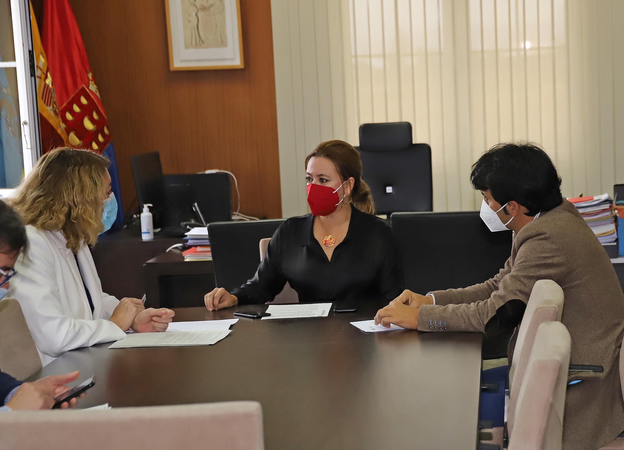 Reunión con la subdelegada del Gobierno en Las Palmas.