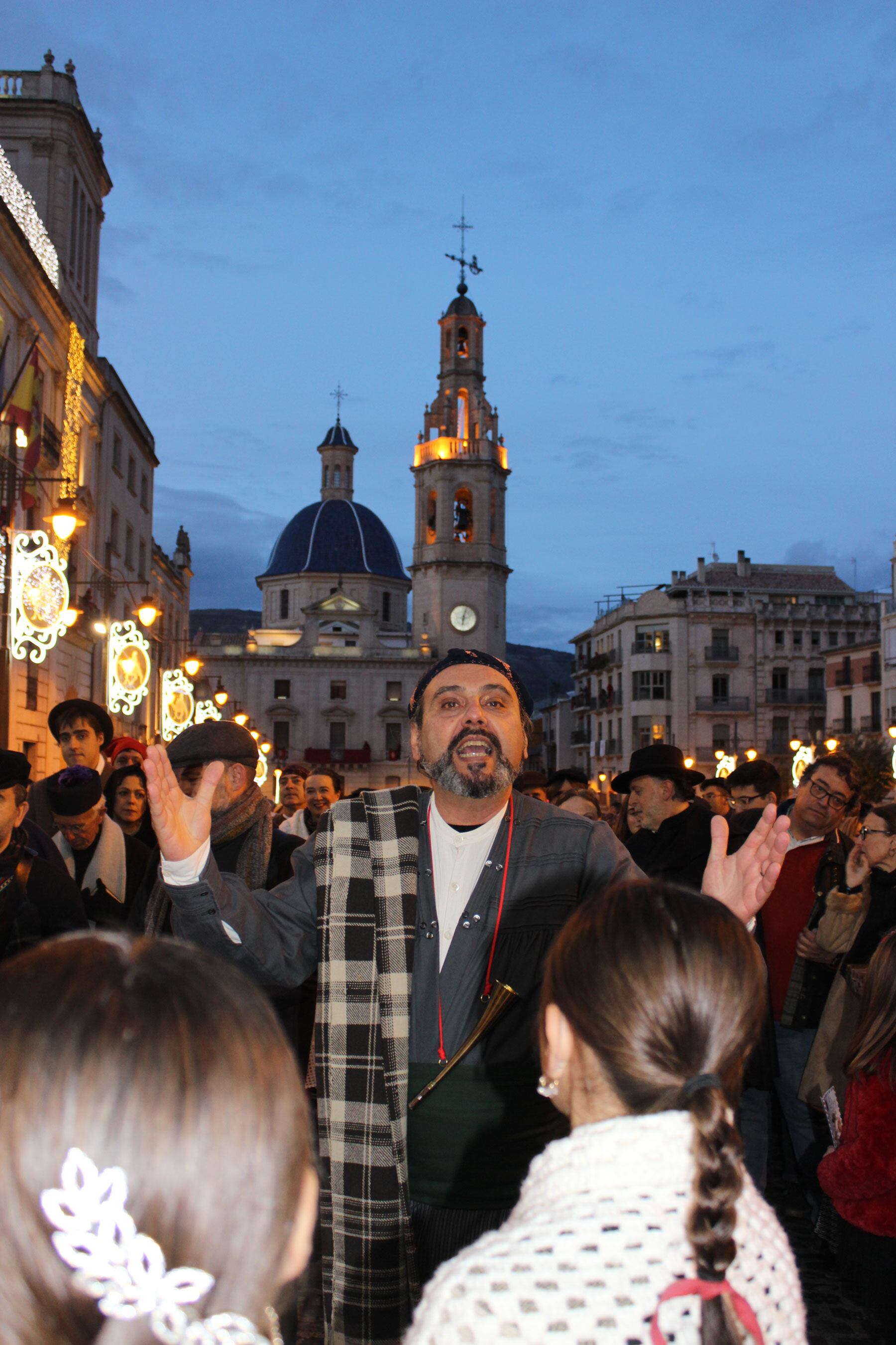El Tio Pian just e la seua declamació en el Cantó el Pinyó