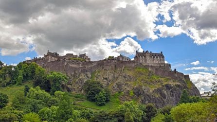 El castillo de Edimburgo