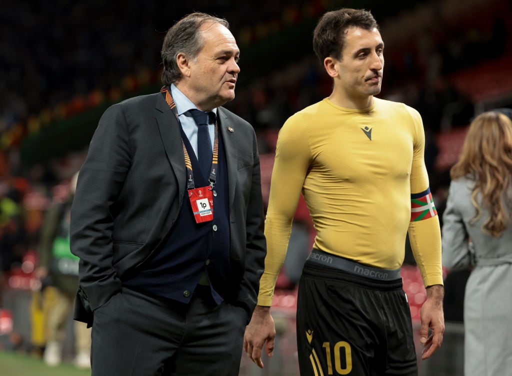 Jokin Aperribay: "Estoy convencido de que la Real Sociedad va a ganar en el Bernabéu"