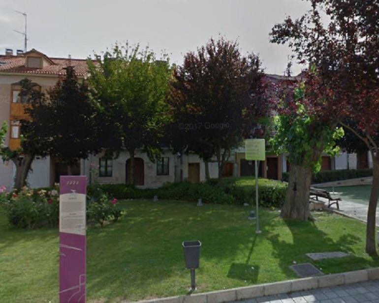 Parque donde se encuentra el edificio que albergará el Centro de Difusión Agroalimentaria