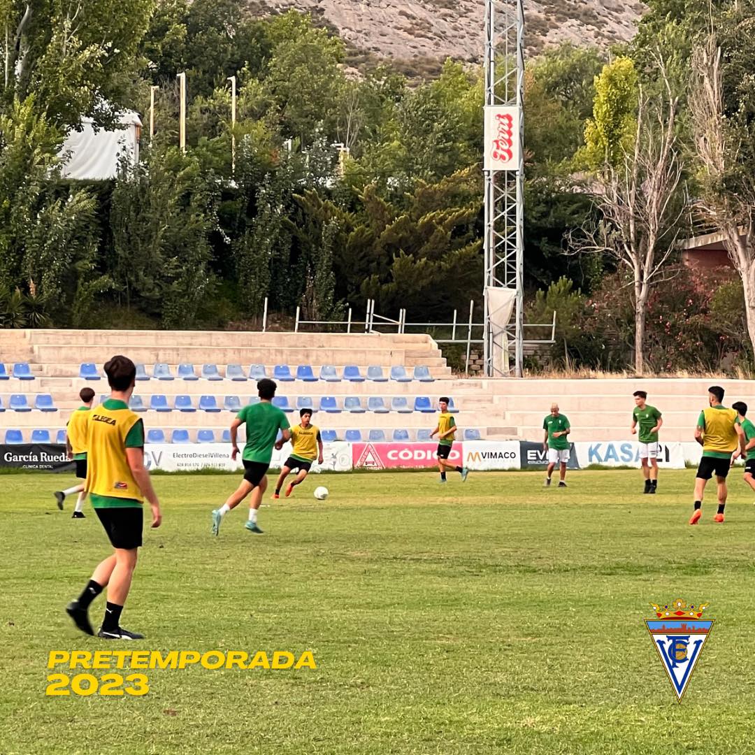 Entrenamiento del Villena CF