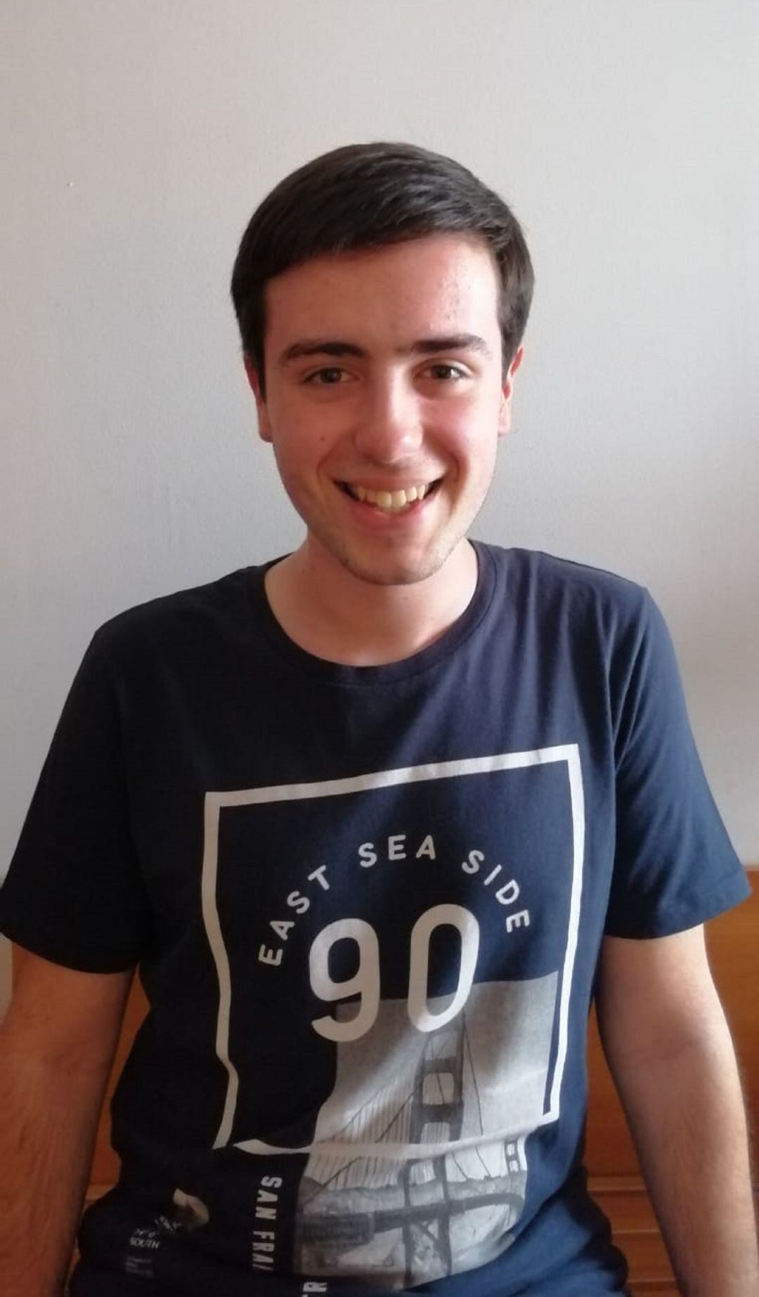 José Luis Lázaro Jiménez de Cisneros, el estudiante linarense con la mejor nota de la Selectividad en la provincia jiennense.