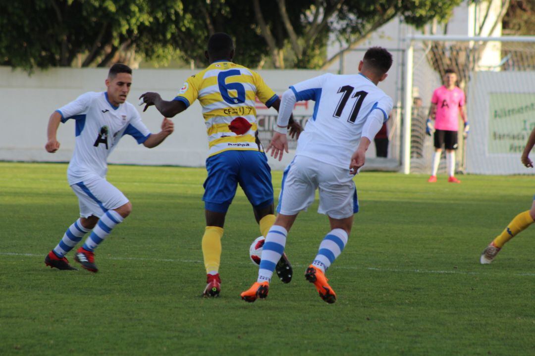 Imagen del partido disputado el sábado en el Antonio Barbadillo de Arcos