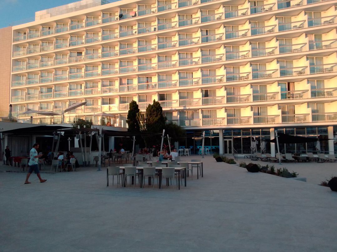 Imagen de un hotel en la zona de Platja d&#039;en Bossa