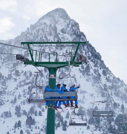 Comienza la temporada de esquí en el Pirineo