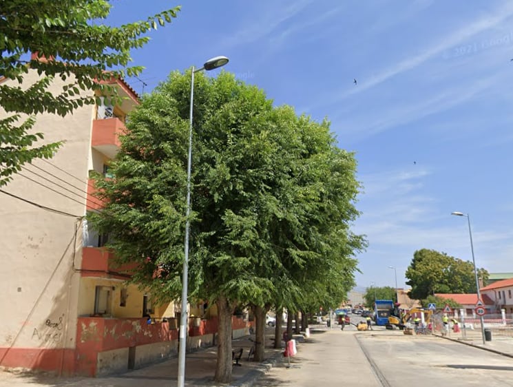 Foto de archivo de la calle Aragón donde se produce el problema