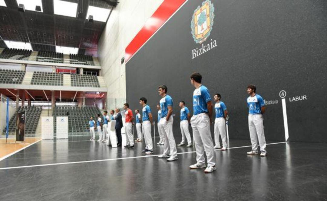 Presentacion del torneo Masters CaixaBank de pelota a mano