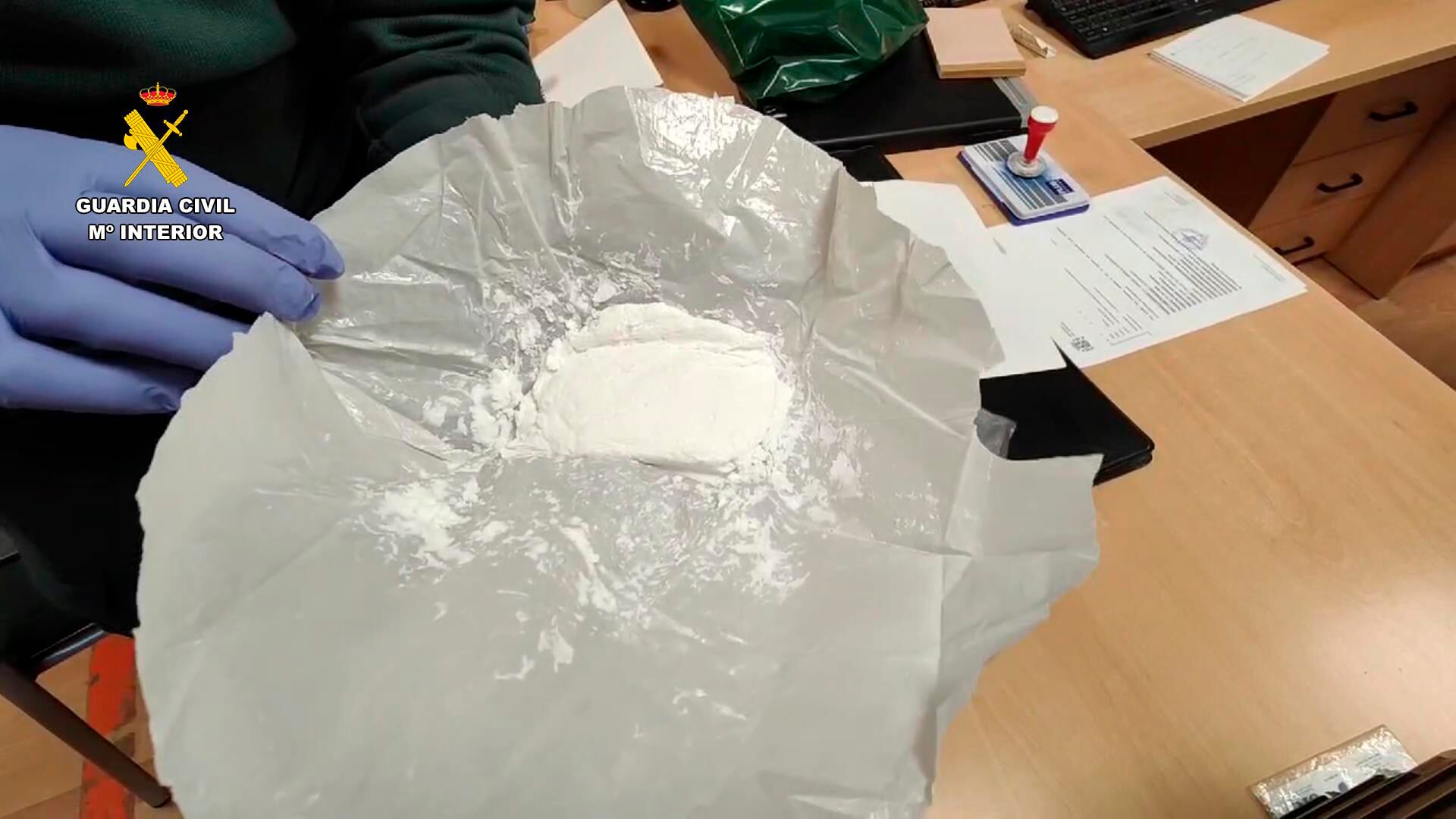 La Guardia Civil en La Rioja interviene speed, hachís y objetos robados en una infracción de tráfico