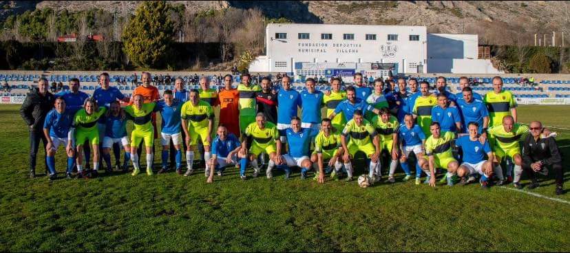 El encuentro fue una fiesta para ambos equipos