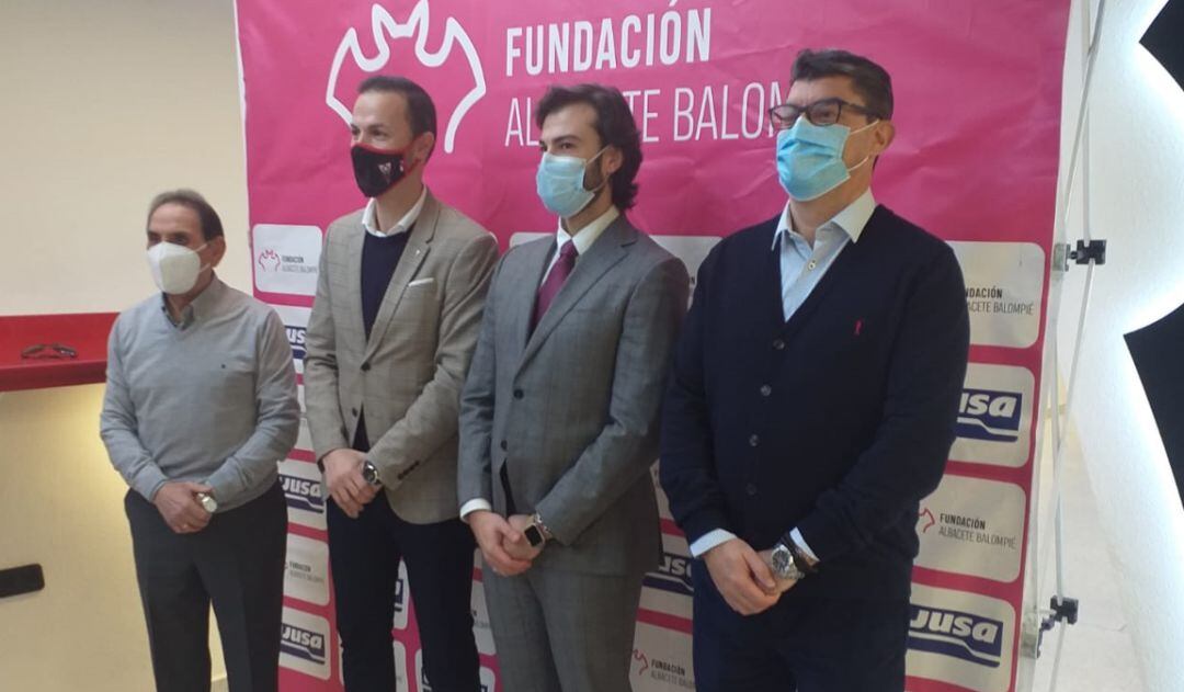 Presentación de la iniciativa social del Albacete Balompié