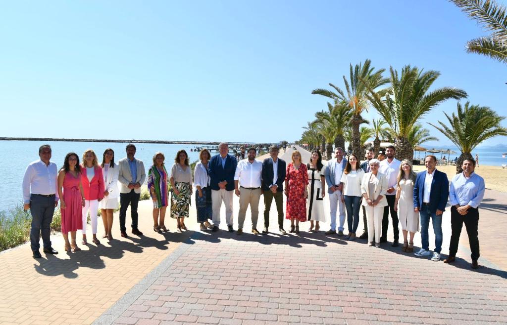 Presentación de los candidatos del PP al Congreso de los Diputados y al Senado por la Región de Murcia