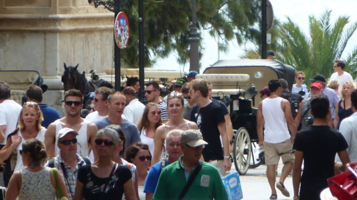 Abril cerró con menos turistas extranjeros pero con un mayor gasto en Baleares