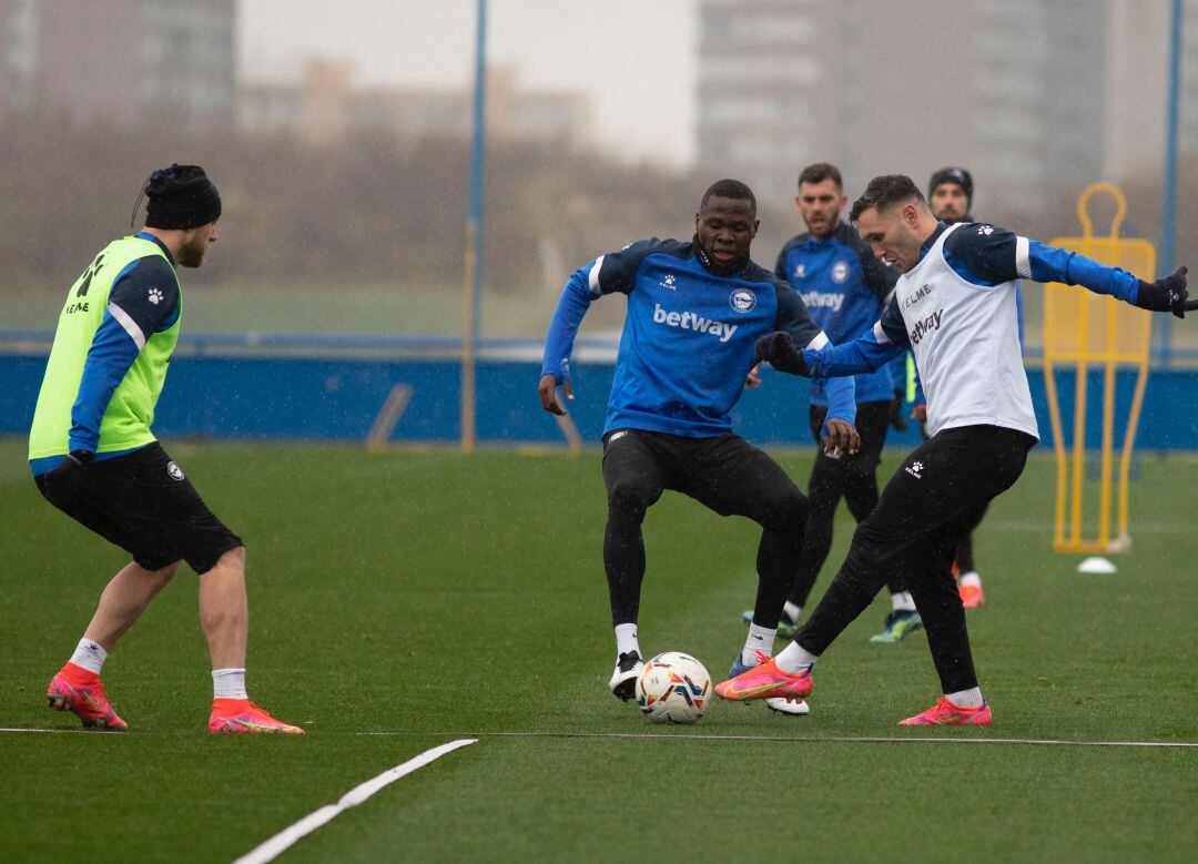 Entrenamiento de recuperación del lunes.