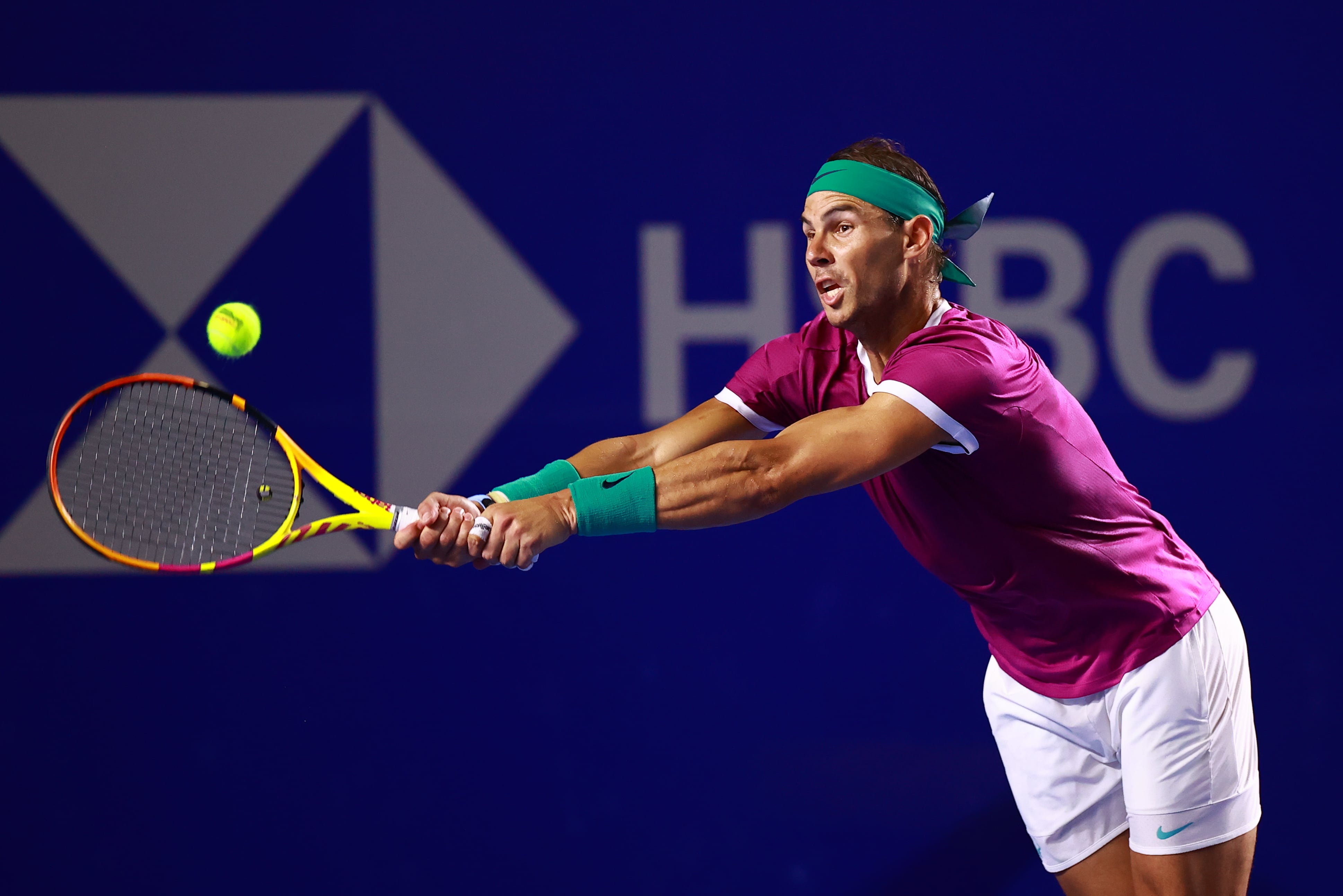 Rafael Nadal, durante el partido contra Tommy Paul