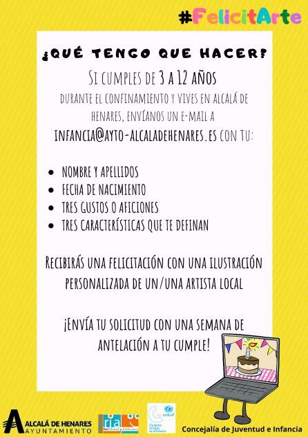 Información para solicitar la ilustración personalizada. 