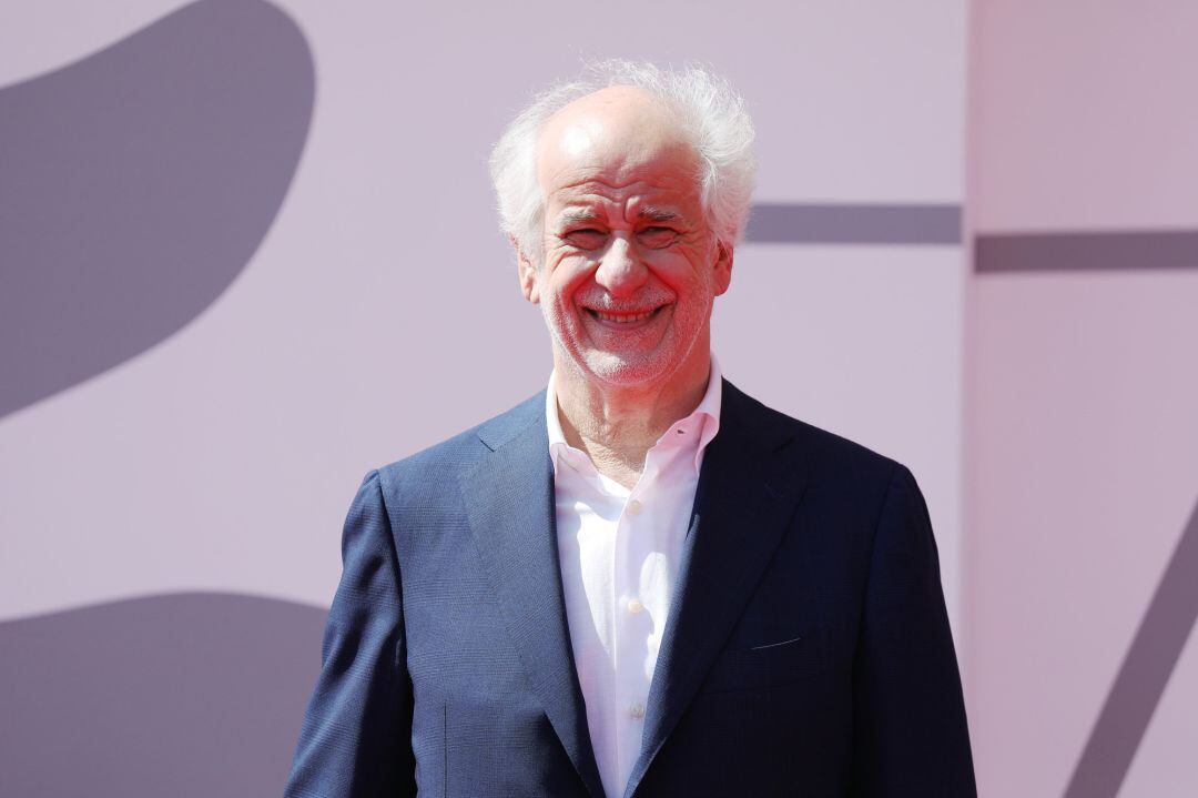 Toni Servillo attends the red carpet of the movie &quot;Ariaferma&quot; during the 78th Venice International Film Festival on September 05, 2021 in Venice, Italy