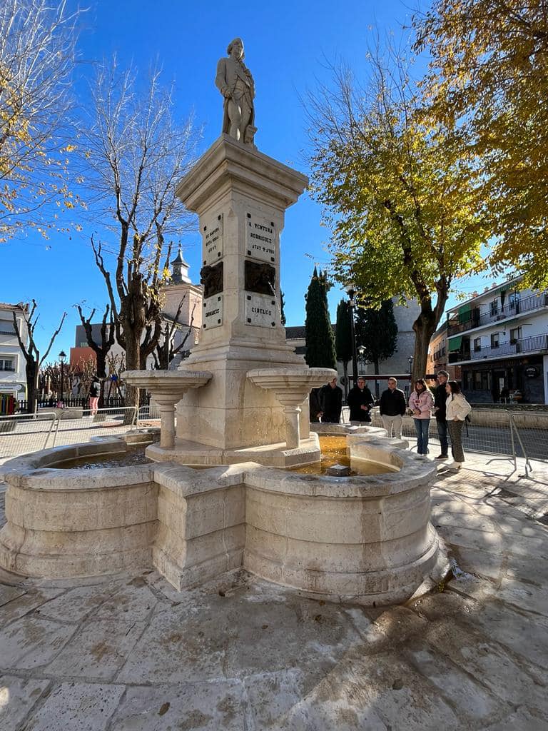 La fuente de Ventura Rodríguez data de 1898